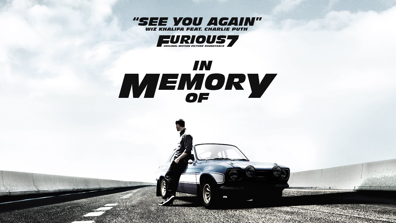 創業者一定要聽的5首歌: See You Again